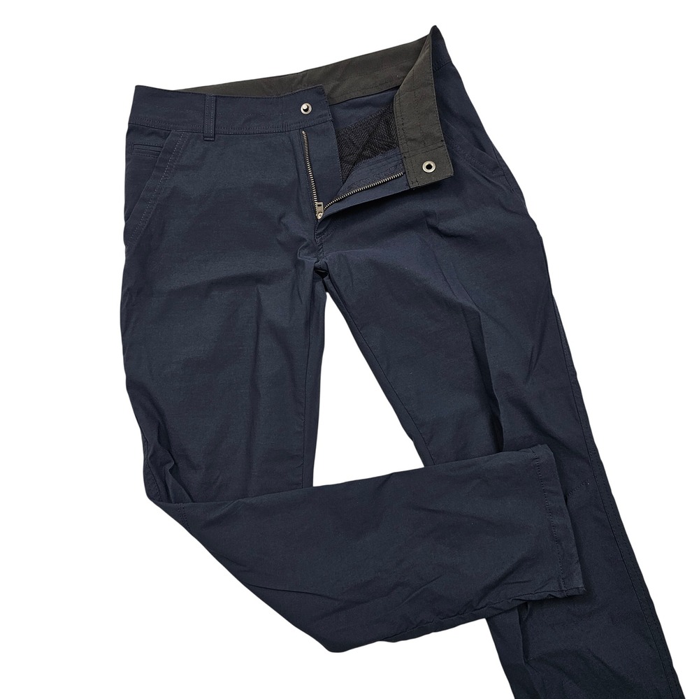 Kuhl Renegade Afire Pants Mens 30x28 Navy Blue Stretch Hiking Outdoor Gorpcore